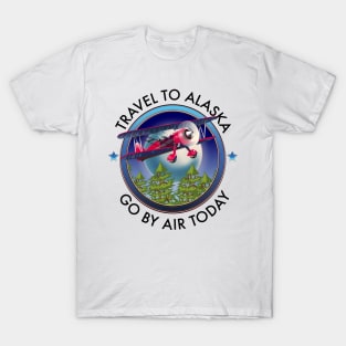 Travel to Alaska travel logo T-Shirt